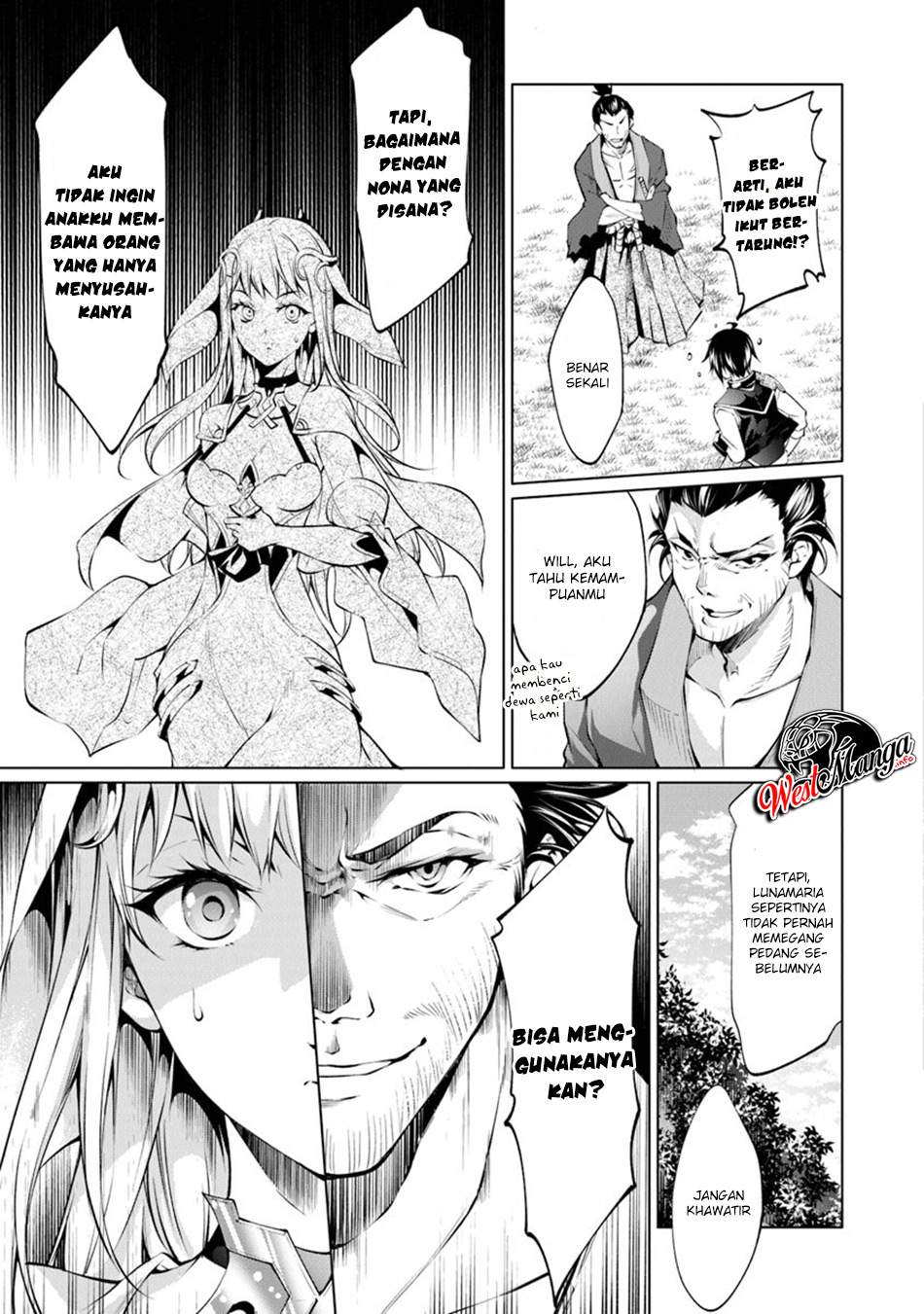 Kamigami ni Sodaterare Shimo no, Saikyou to Naru Chapter 05.1 Gambar 7